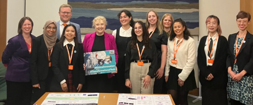 Bringing the Lab to Parliament lifETIME CDT Students Showcase Animal-Free Research.
